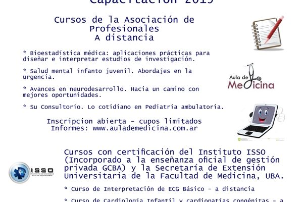 Cursos de la Asociación de Profesionales A distancia.